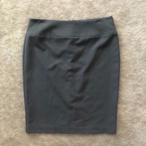 Alfani Khaki Charcoal Gray Skirt
